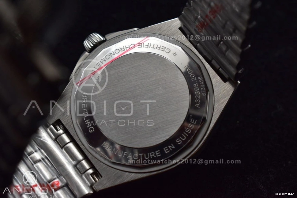 UrbanStyle GMT Automatic Factory A 40mm 530 1:1 BLS Chronomat Breitling Black Bracelet Dial SS Best On Edition 0218